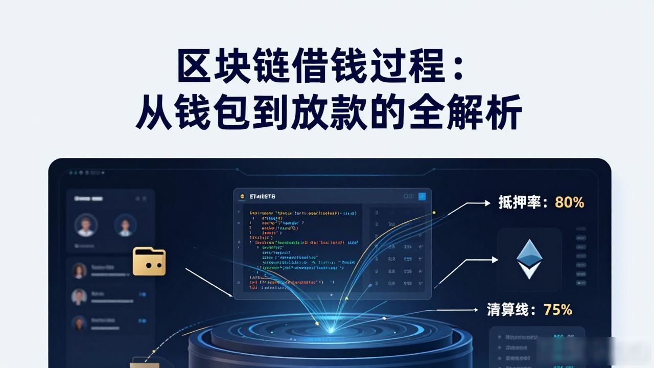 区块链借钱过程_去中心化借贷的操作流程_去中心化借贷的抵押与估值